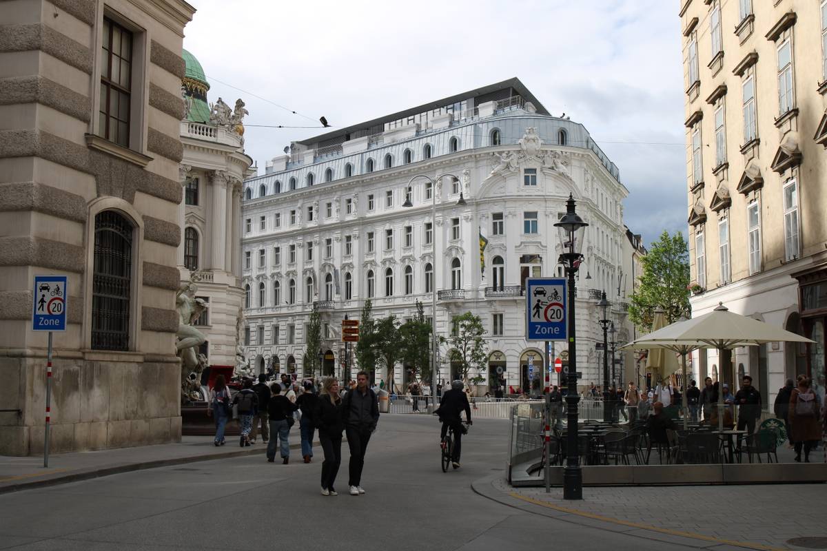 Beautiful buildings in Vienna