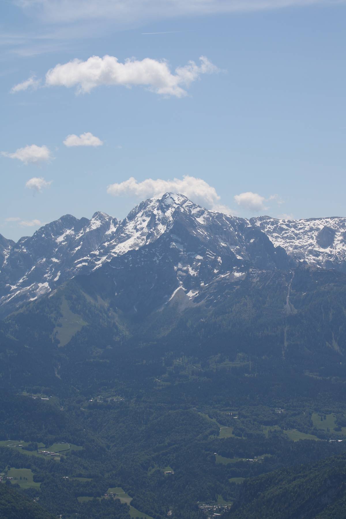 A portrait photo of a mountain peak
